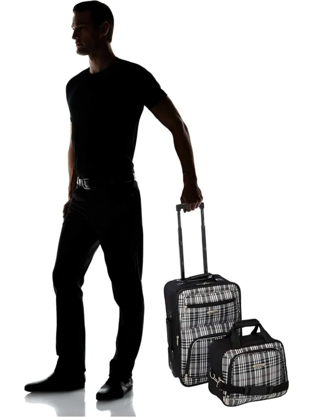 Expandable 2-Piece Softside Luggage Set - 14